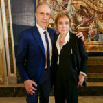 nella foto Valeria Golino con il nostro corrispondente Franco Buttaro
